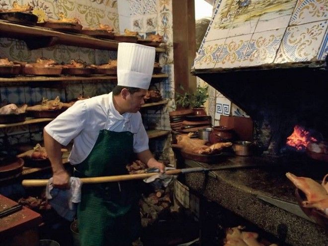 Собрино де Ботин самый старый ресторан в Европе который любил Хемингуэй