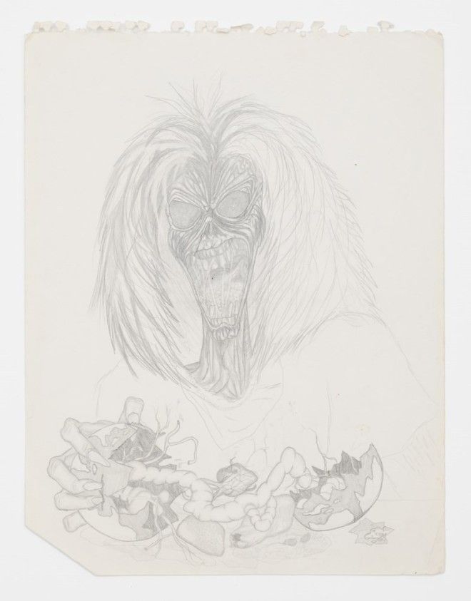 Посмотрите на рисунки Курта Кобейна которые ранее никогда не публиковались