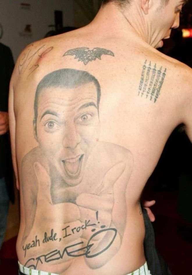 Татуировки знаменитостей глупые личные смешные