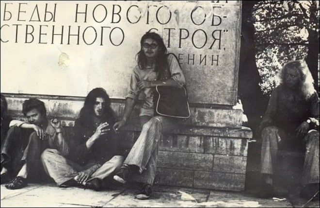 Неформальная молодёжь СССР СССР интересное история молодёжь ностальгия рок фото