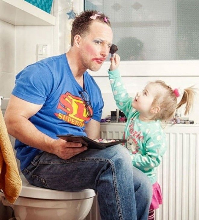 28 смешных примеров когда дочери берутся за преображение своих отцов