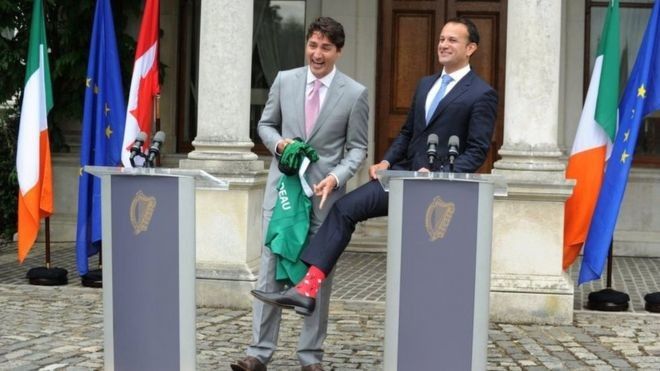 Носки в Канаде больше чем носки 11 ярких пар Джастина Трюдо