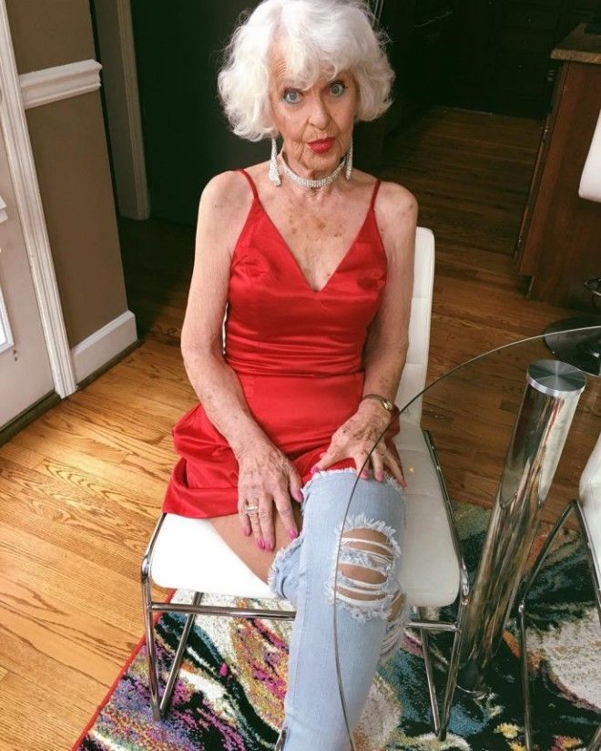 Самая плохая бабушка в мире Бэдди Уинкл показала как выглядела в молодости