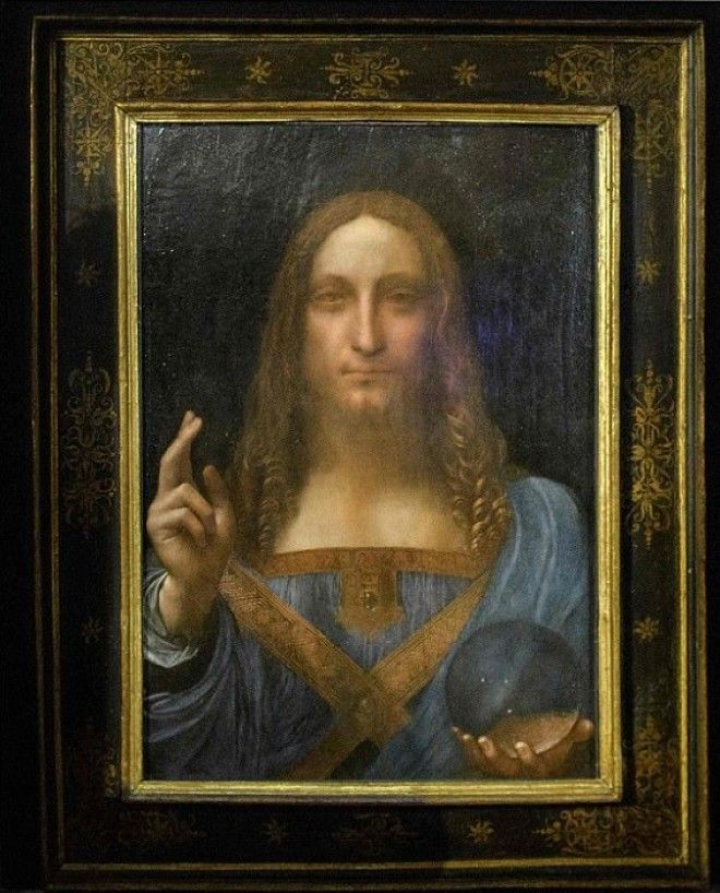 Спаситель мира Леонардо да Винчи ок 1500 г Фото dailymailcouk