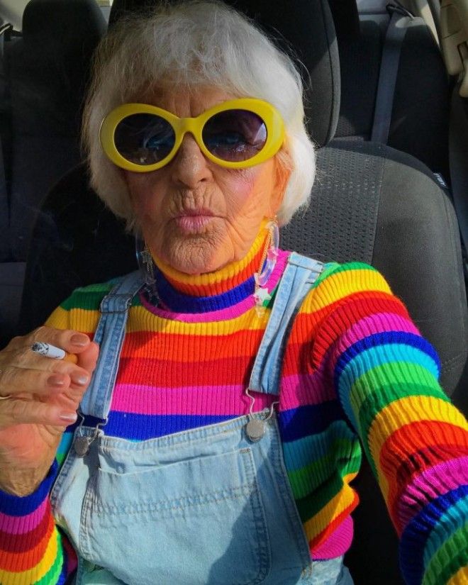 Самая плохая бабушка в мире Бэдди Уинкл показала как выглядела в молодости