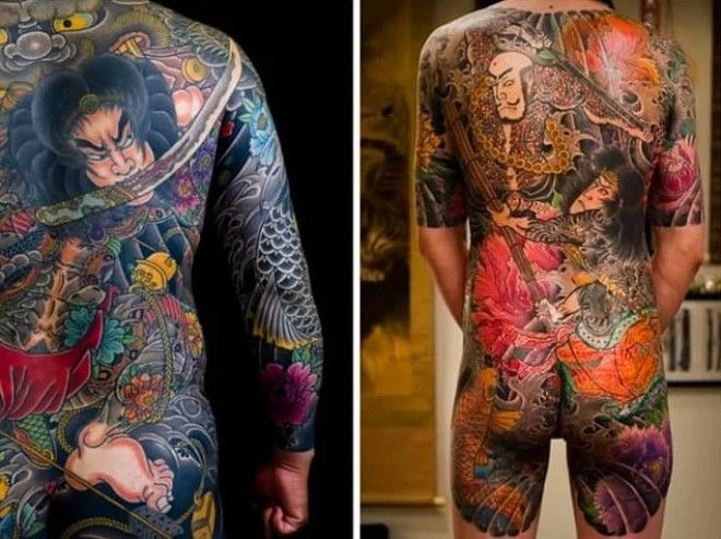 14 удивительных татуировок японской мафии якудза и их скрытое значение