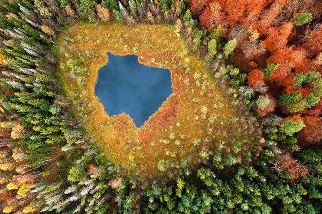 11 живописных мест на планете раскрашенных самой осенью