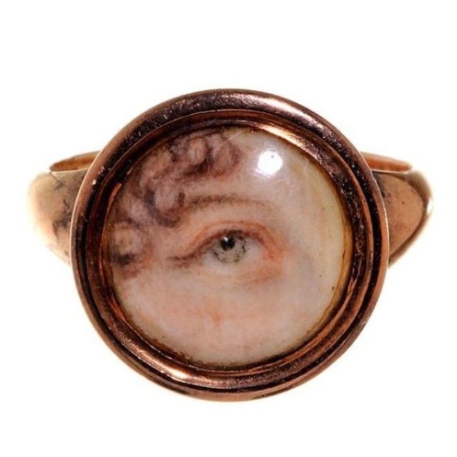 Перстень с глазом возлюбленной Фото pinterestcom