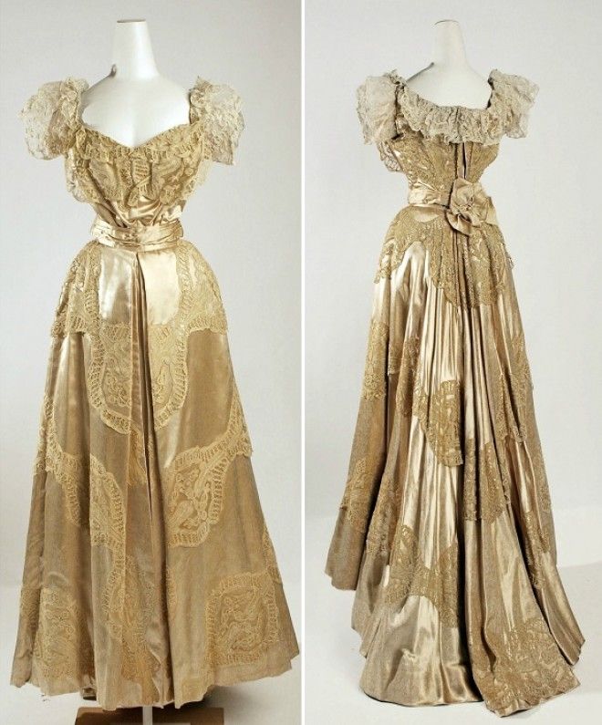 Платье из шелка Франция 1906 год Фото fiveminutehistorycom