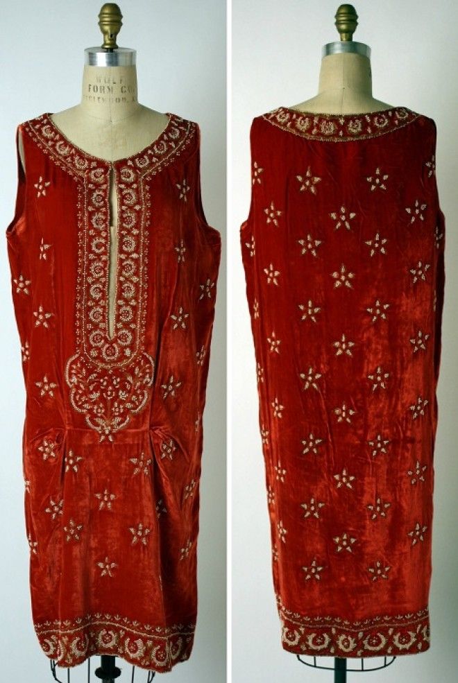 Шелковое платье 1925 год Фото fiveminutehistorycom