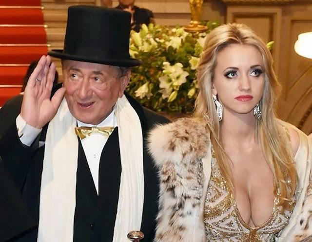 Подборка известных мужчин миллионеров в возрасте и их молодых жен